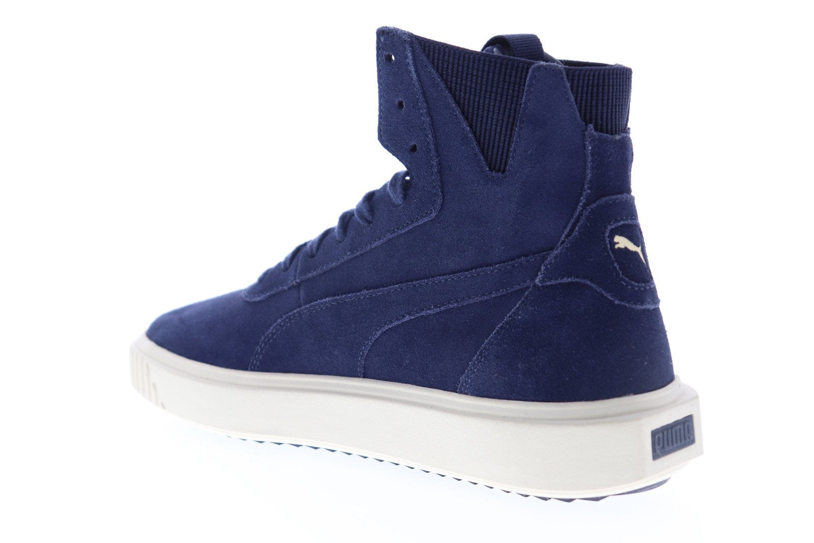 Puma Breaker 36659903 Mens Blue Suede Lace Up Lifestyle Sneakers Sh - Ruze Shoes