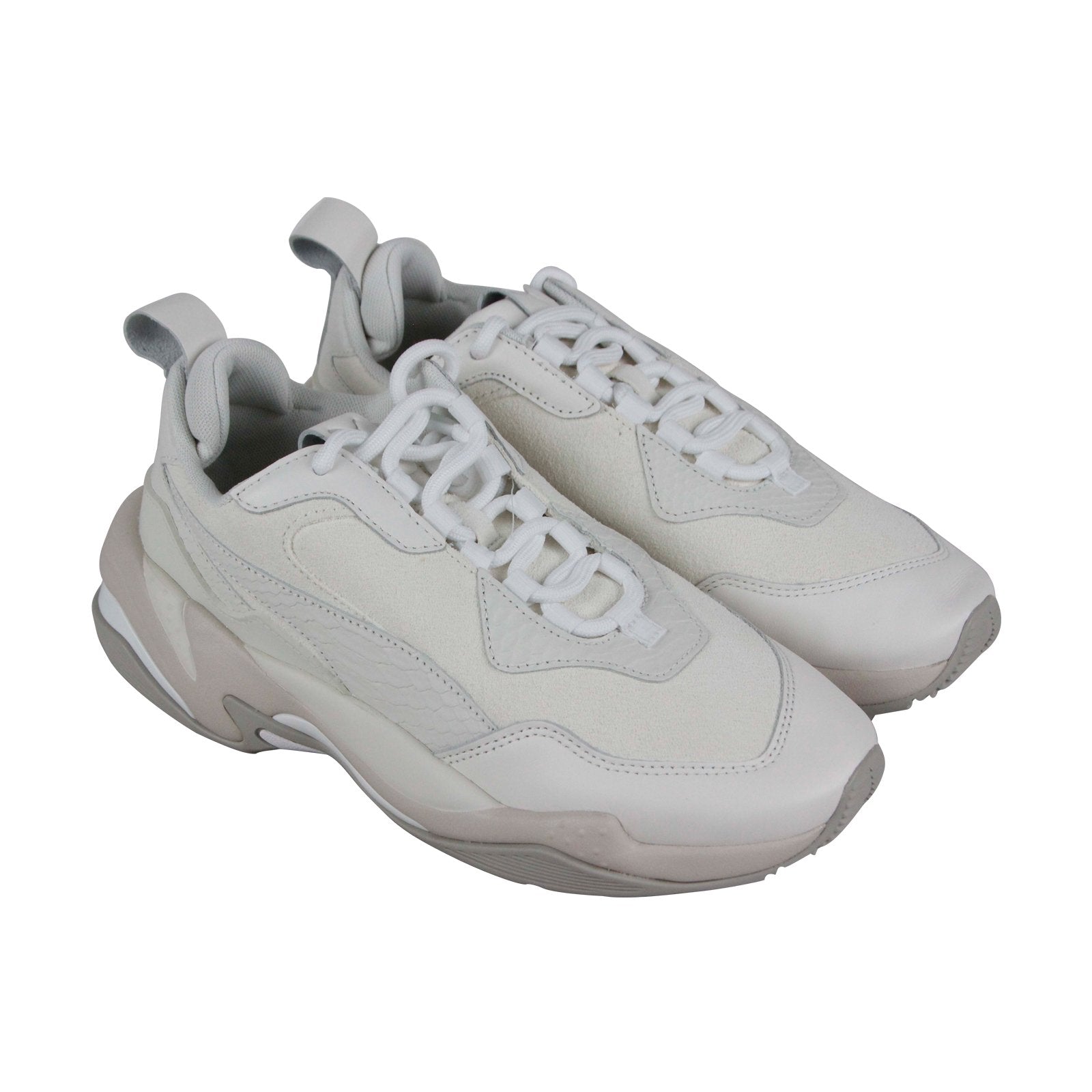 Puma Thunder Desert 36799703 Mens White Suede Top Lifestyle Sneake - Ruze Shoes