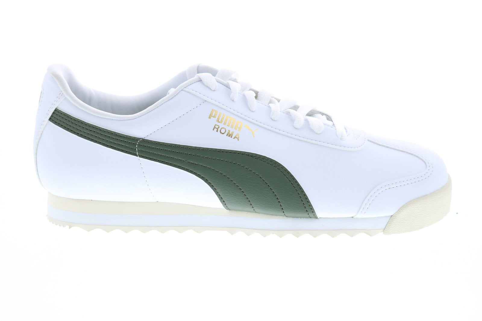 Puma Roma Basic + 36957123 Mens White Synthetic Lifestyle Sneakers Sho ...