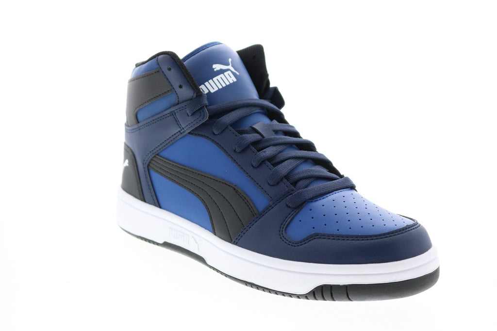 Puma Rebound LayUp SL 36957322 Mens Blue Synthetic Basketball Inspired ...