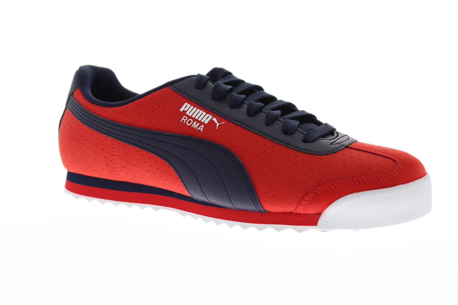 Puma Roma Perf Xtg 37031103 Mens Red Leather Casual Lifestyle Sneakers ...