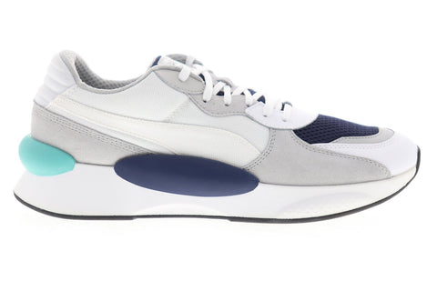 Puma RS 9.8 Cosmic 37036701 Mens White Mesh Low Top Sneakers - Ruze Shoes