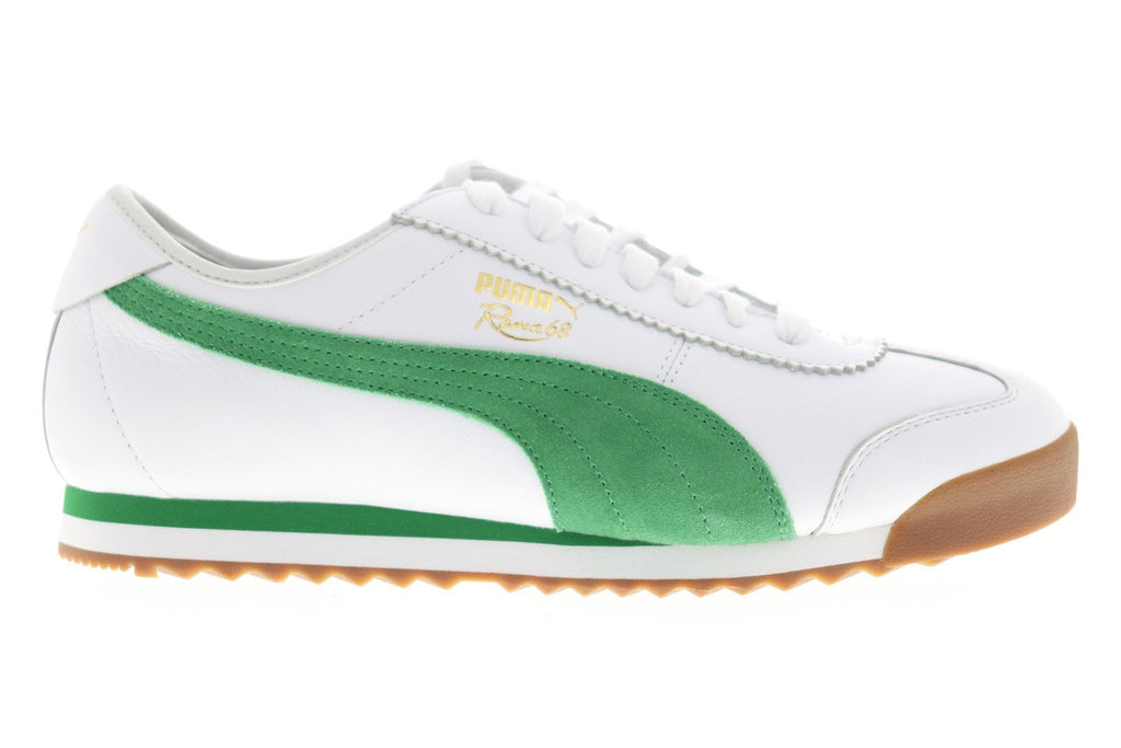 Puma Roma 68 OG 37060102 Mens White Leather Low Top Lifestyle Sneakers ...