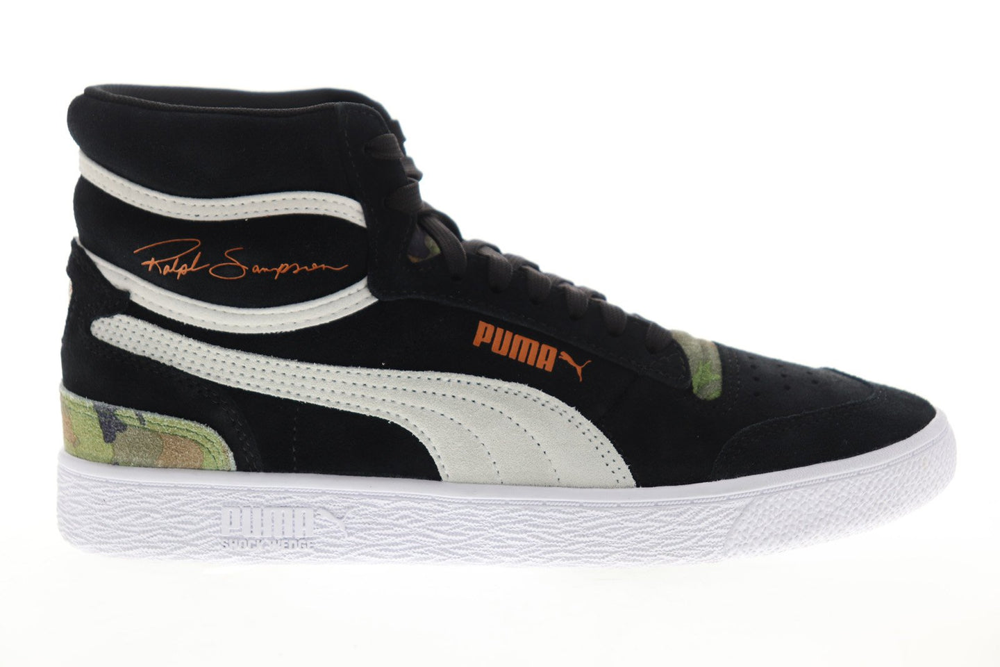 Puma Ralph Sampson Mid Ambush 37096701 Mens Black Basketball Sneakers ...