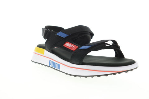 Ziekte steno Per Puma Future Rider Sandal 37231804 Mens Black Canvas Sport Sandals Shoe -  Ruze Shoes