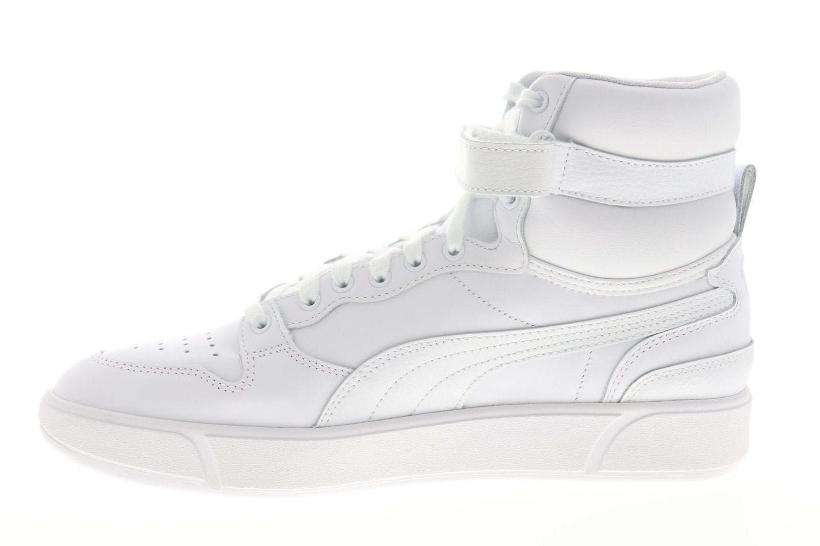 Puma LX Mid 37287404 Mens White Leather Sneaker - Ruze Shoes