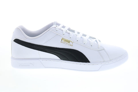 Eclipse solar ego Superficie lunar Puma Match Star 38020402 Mens White Leather Lifestyle Sneakers Shoes - Ruze  Shoes