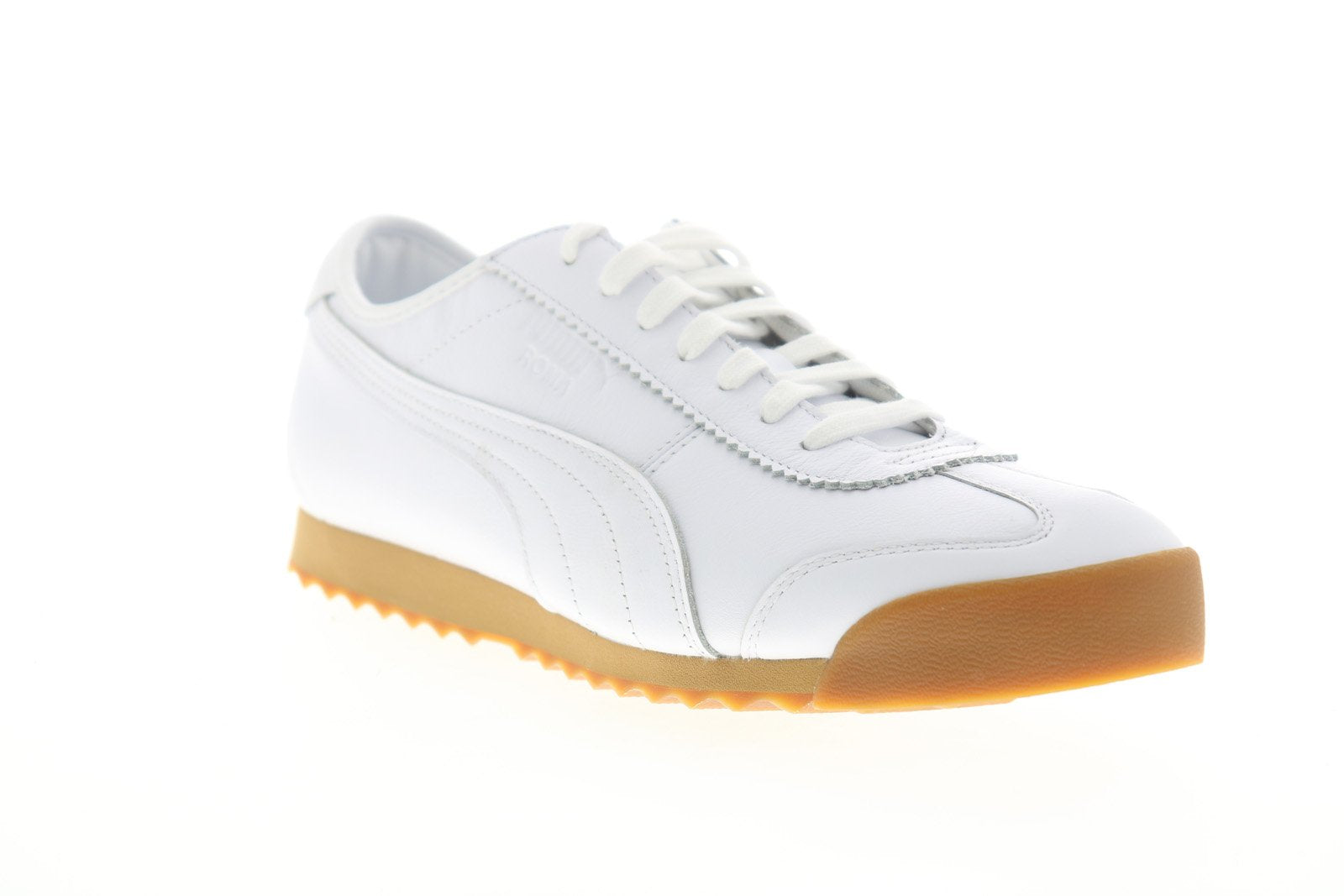 Puma Roma Kitsune 38022301 Mens White Leather Lifestyle Sneakers Shoes