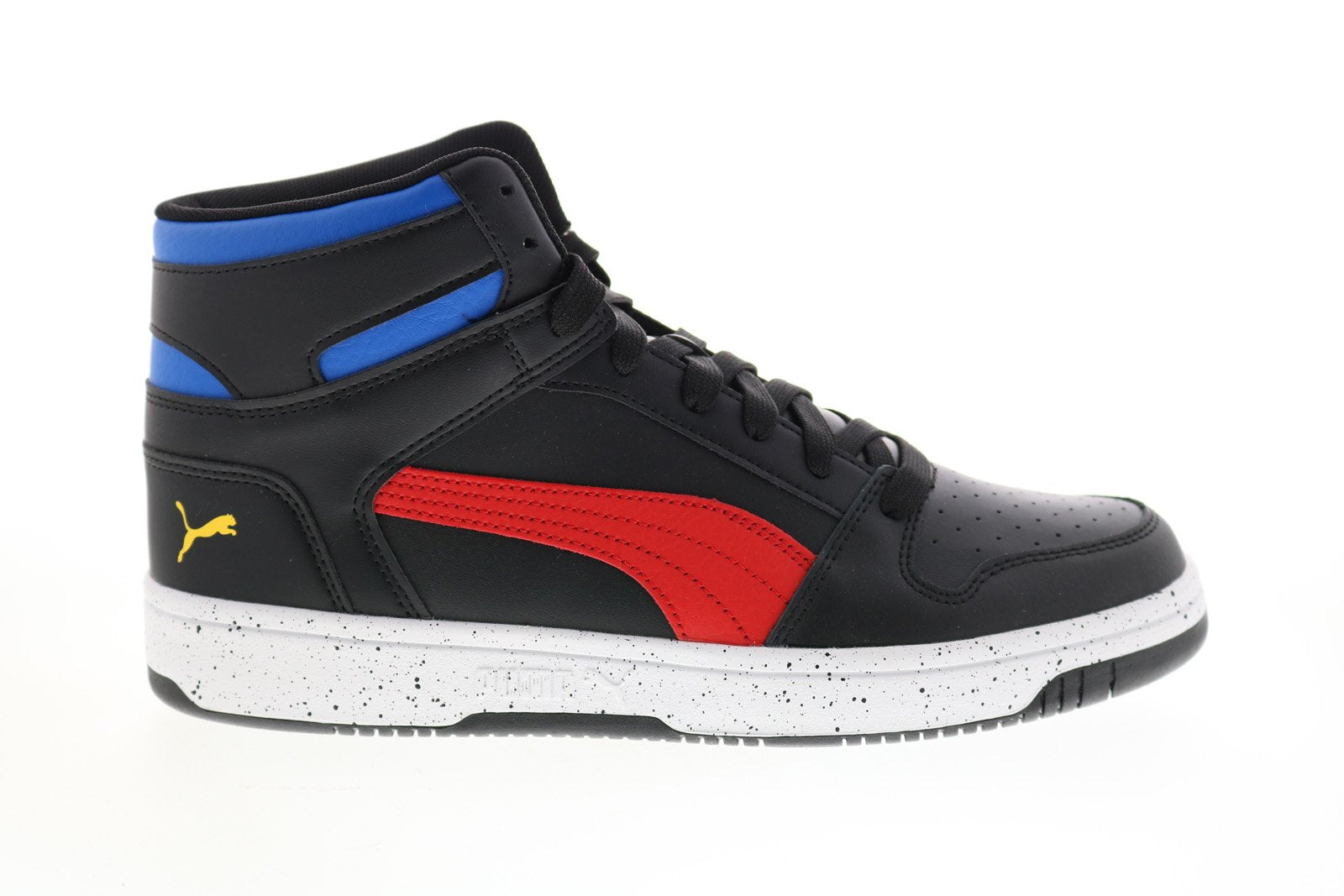 Puma Rebound Layup 38132001 Black Basketball Inspired Sneakers - Ruze Shoes