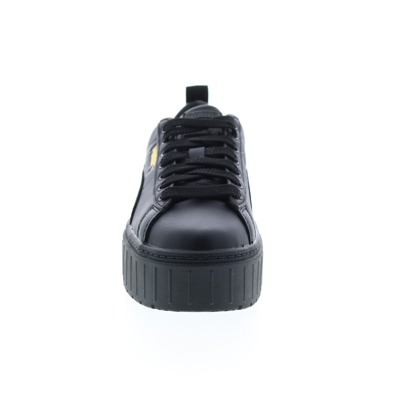 Puma Mayze Classic 38420902 Womens Black Leather Sneakers Sh - Ruze Shoes