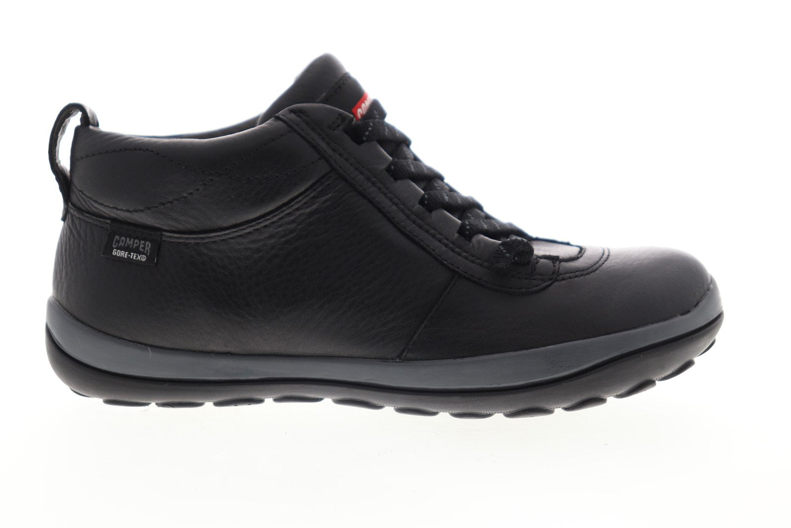 Peu Pista Womens Black Leather Low Top Euro Sneakers -