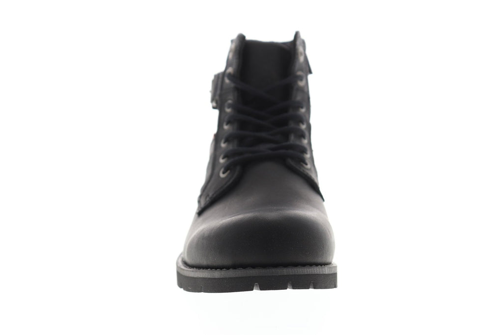 Levis Cobalt Pt Lux 518558-A48 Mens Black Leather Lace Up Casual Dress -  Ruze Shoes