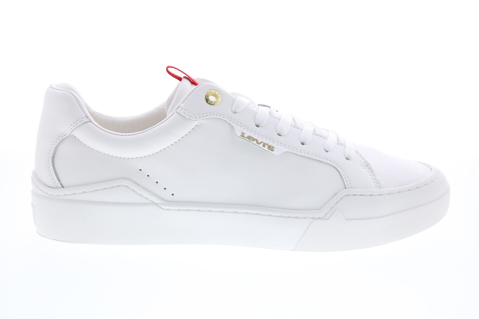 Levis 521 XX Essential LO Leather 519725-W931 Mens White Lifestyle Sneakers  Shoes  - Ruze Shoes