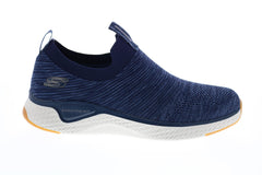 Solar Fuse Mens Blue Canvas Lace Up Lifestyle - Ruze Shoes