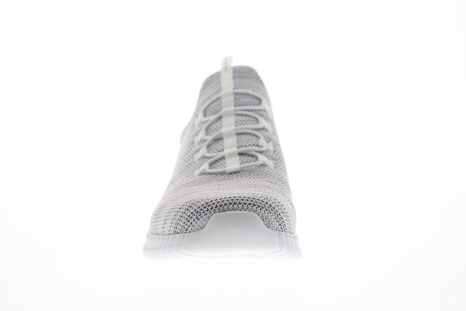 Skechers Elite Flex Westerfield Mens Gray Canvas Athletic Runnin - Ruze Shoes