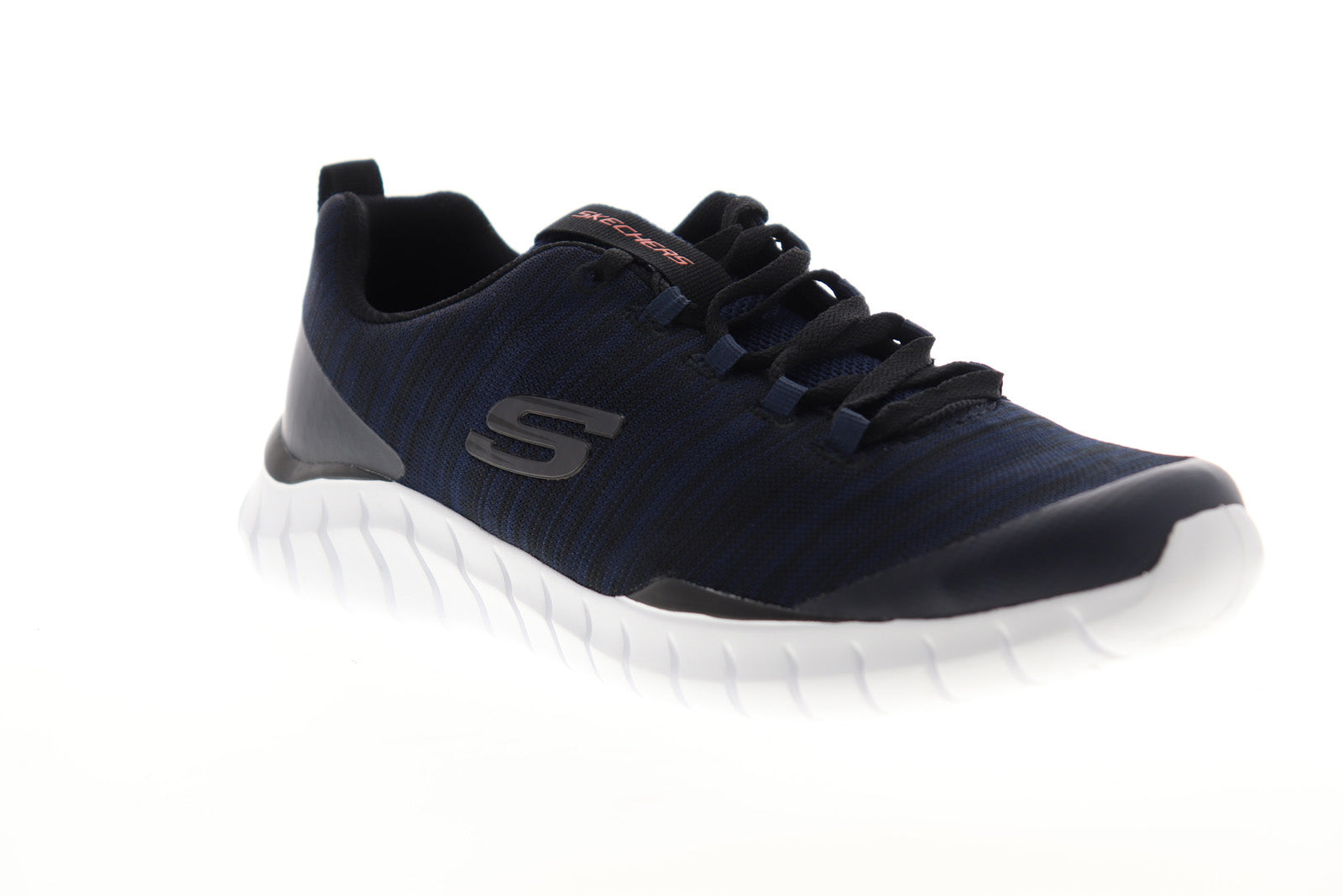 skechers overhaul black running shoes