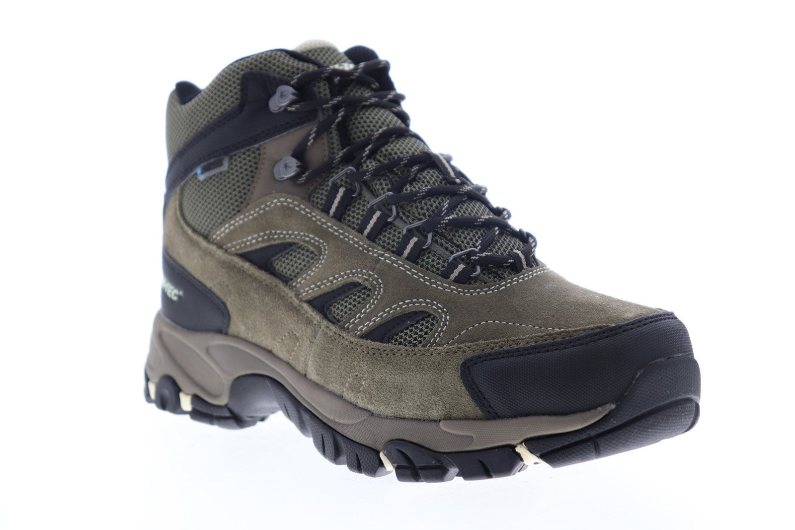 Hi-Tec Ramsey Waterproof 54245W Mens Brown Wide 2E Suede Hiking Boots ...