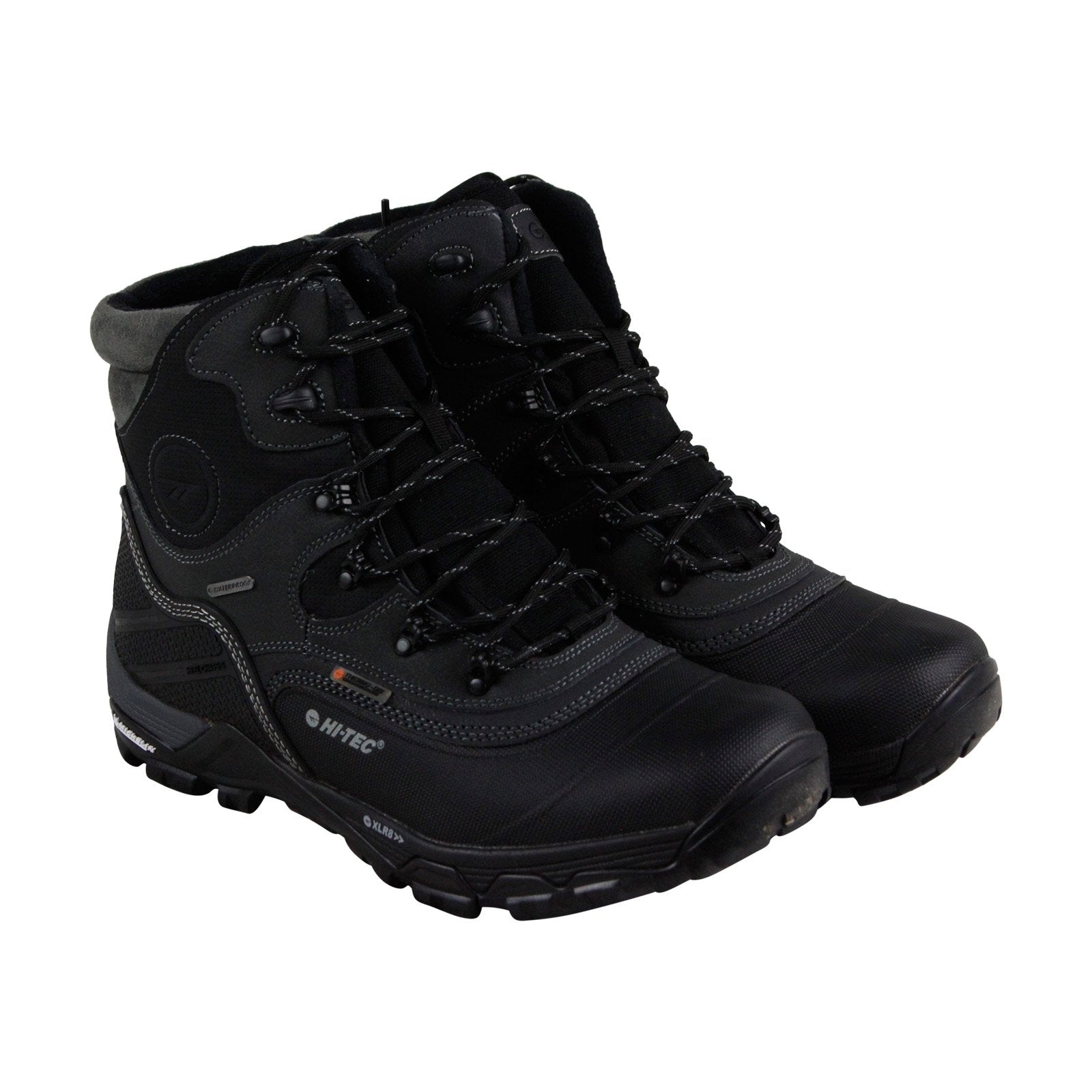 Hi-Tec Trail Ox Winter 200 I Wp 58030 Mens Black Lace Up Hiking Boots ...
