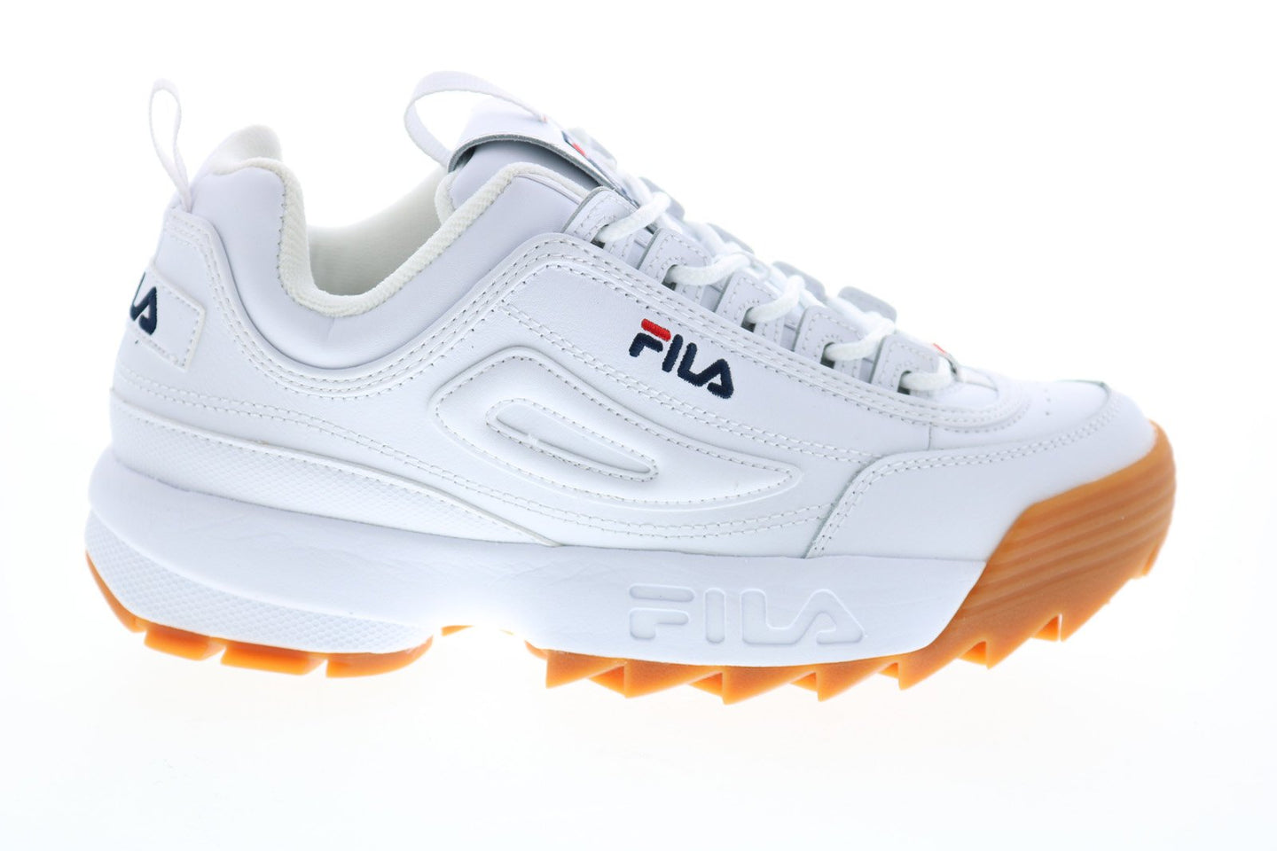 Fila Disruptor II Premium Womens White Synthetic Lifestyle Sneakers Sh ...