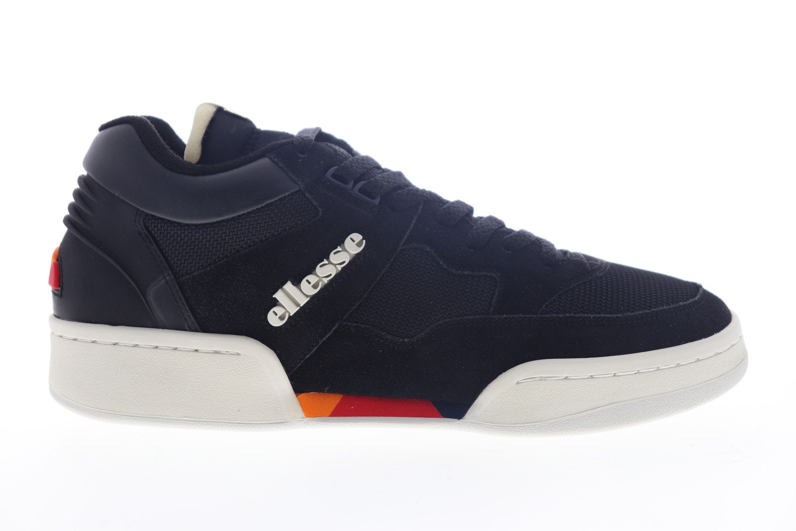 Ellesse Piazza Suede AM 6-10318 Mens Black Low Top Lifestyle Sneakers ...