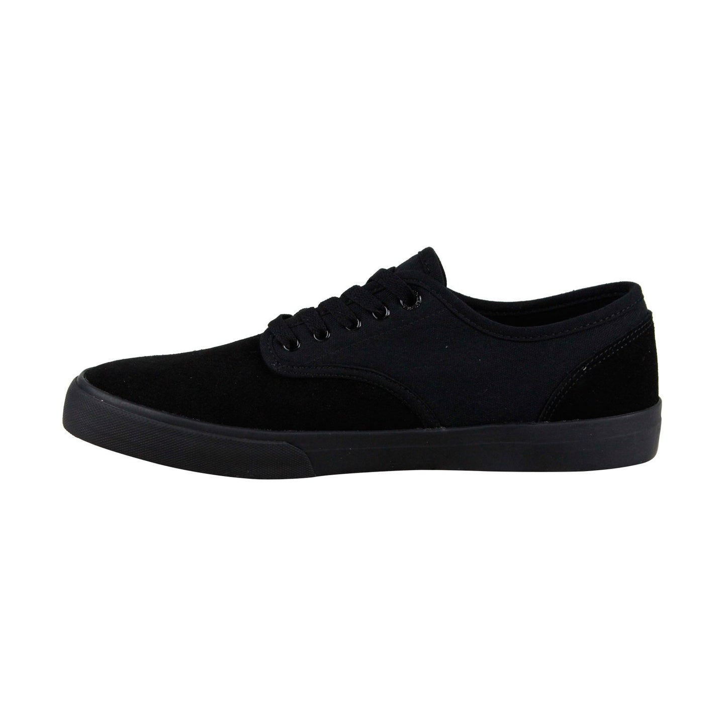 Emerica Wino Standard Mens Black Nubuck Leather Lace Up Skate Sneakers ...