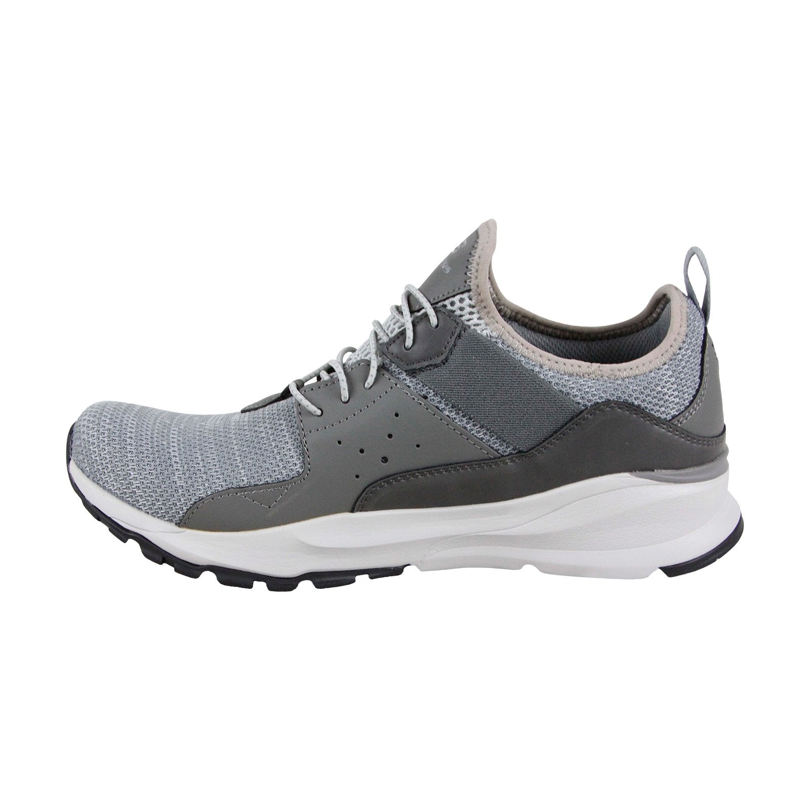 Sano Higgins aceleración Skechers Relven Arkson 65865 Mens Gray Canvas Slip On Lifestyle Sneake -  Ruze Shoes