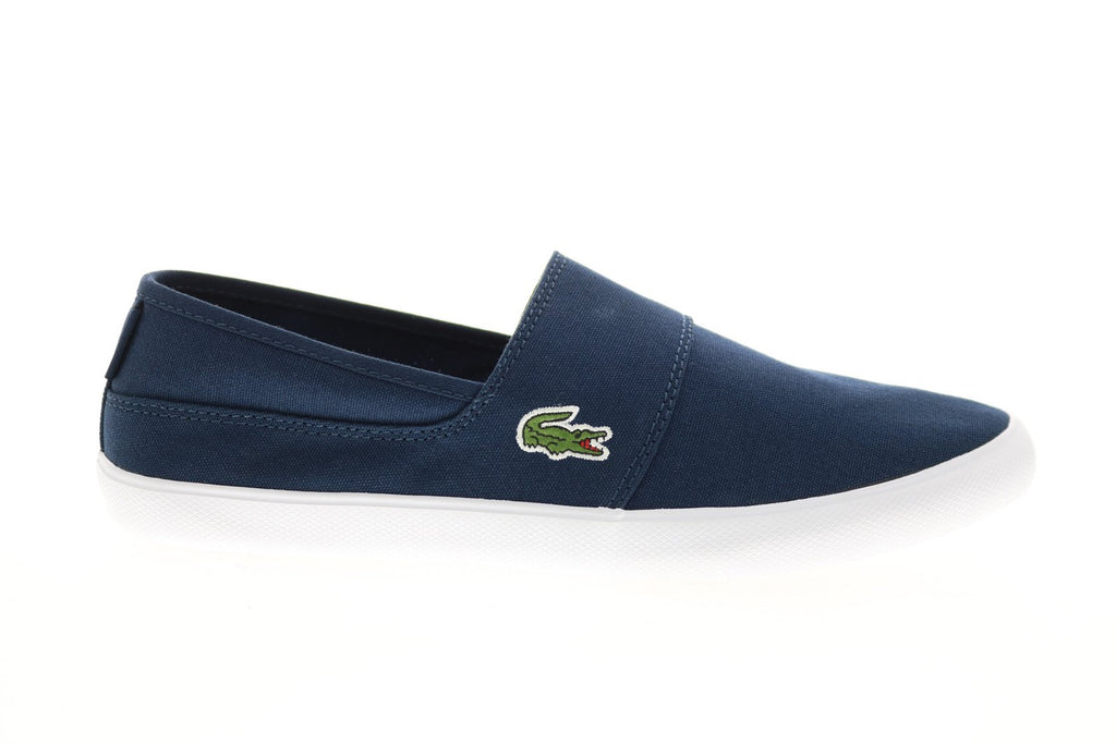 Lacoste Marice Bl 2 CAM Mens Blue Canvas Slip On Lifestyle Sneakers Sh ...