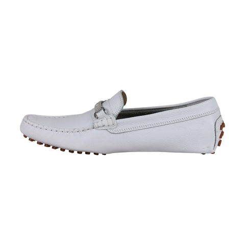 lacoste white loafers