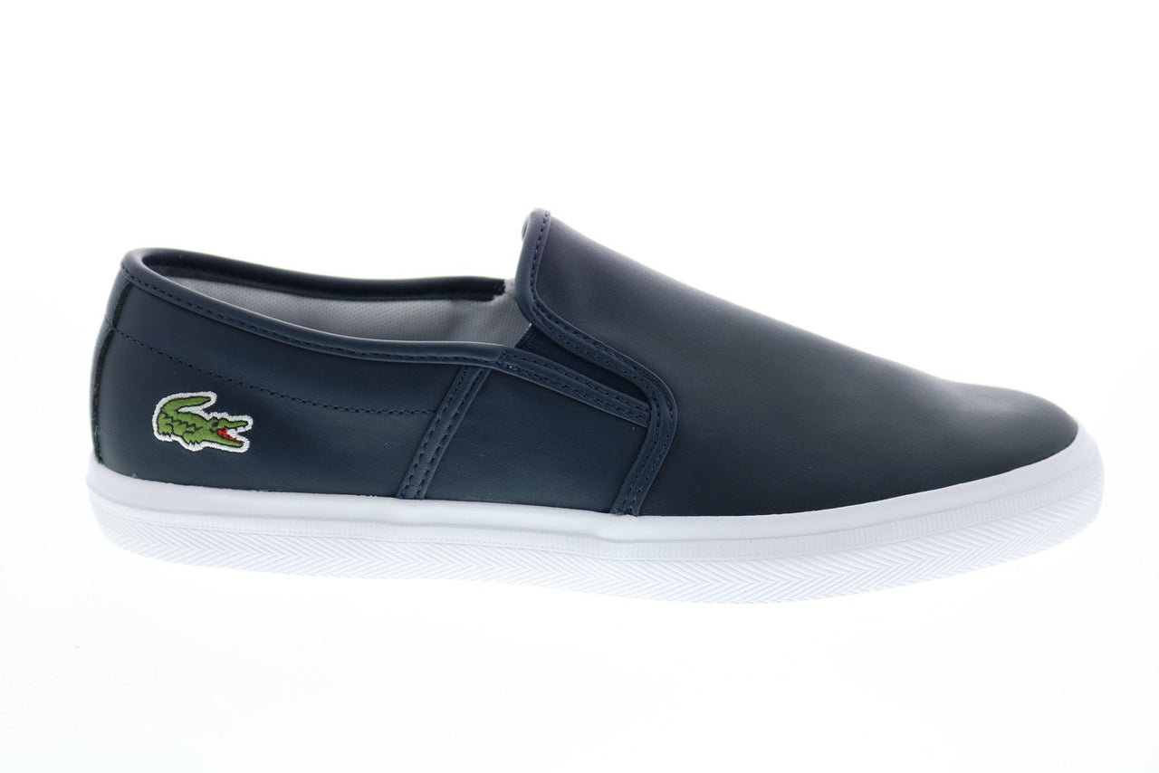 Lacoste Tatalya 119 1 P Cma Mens Blue Leather Lifestyle Sneakers Shoes ...