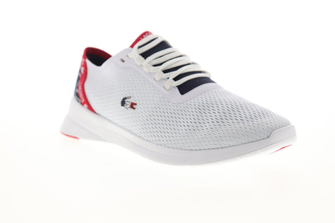 Verlaten Taille geweld Lacoste LT Fit 119 5 SMA Mens White Canvas Lace Up Lifestyle Sneakers -  Ruze Shoes