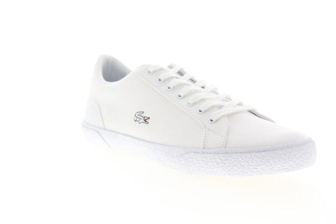investering gebied Horen van Lacoste Lerond 319 5 CMA Mens White Canvas Low Top Lifestyle Sneakers -  Ruze Shoes