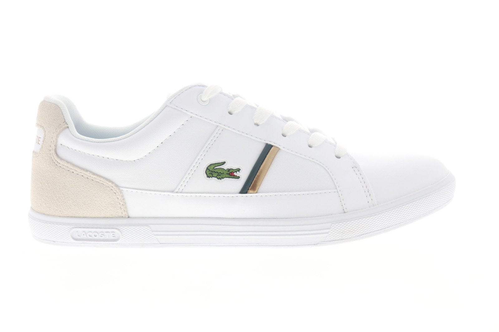reguleren Continu Alaska Lacoste Europa 319 1 SMA Mens White Leather Lace Up Lifestyle Sneakers -  Ruze Shoes