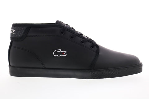 mens lacoste ampthill black