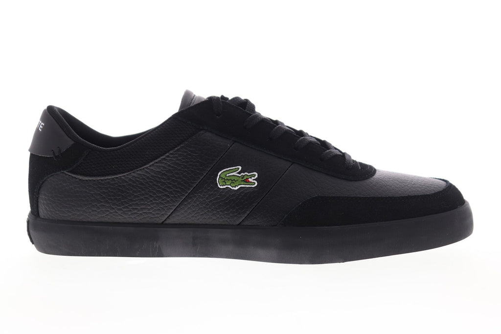 Lacoste Court Master 120 4 CMA Mens Black Synthetic Low Top Sneakers S ...