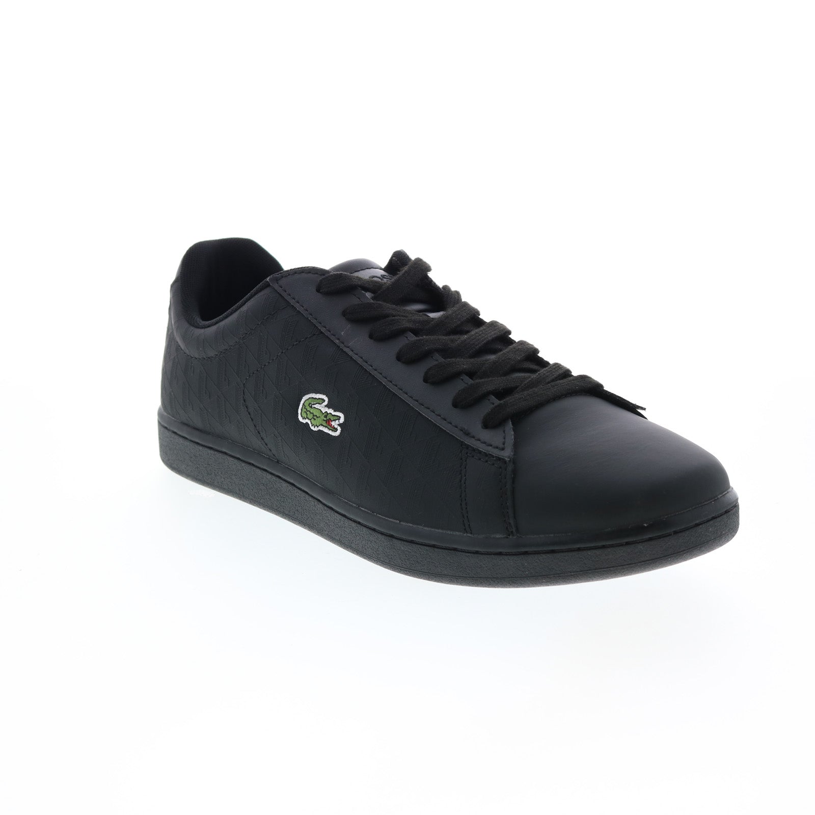 Tibio Escarpa Auto Lacoste Carnaby Evo 222 5 Sma Mens Black Leather Lifestyle Sneakers Sh -  Ruze Shoes
