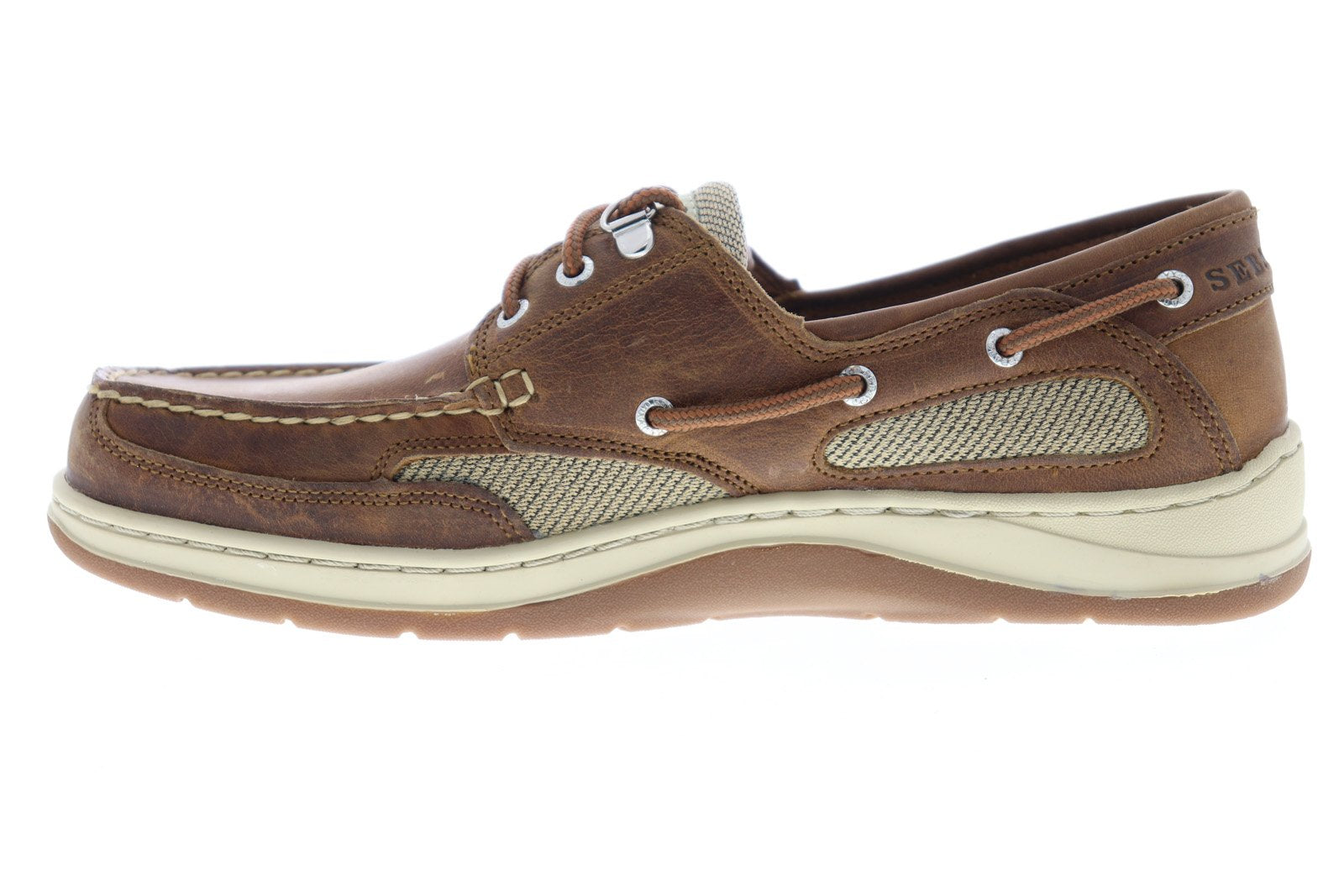 Sebago Clovehitch II 7000GE0 Mens Brown Extra Wide 4E Leather Boat Sho ...