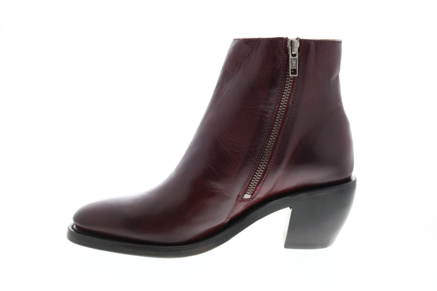 Frye Rosalia Bootie 71989 Womens Burgundy Leather Ankle & Booties Boot ...
