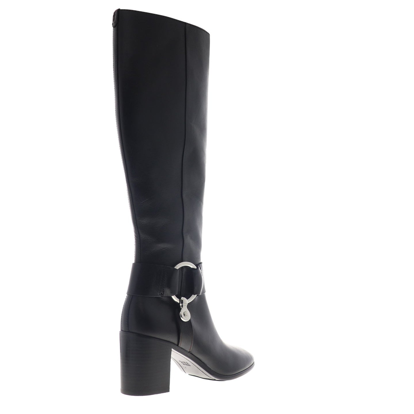 Frye Julia Harness Tall 77432 Womens Black Leather Zipper Dress Boots ...