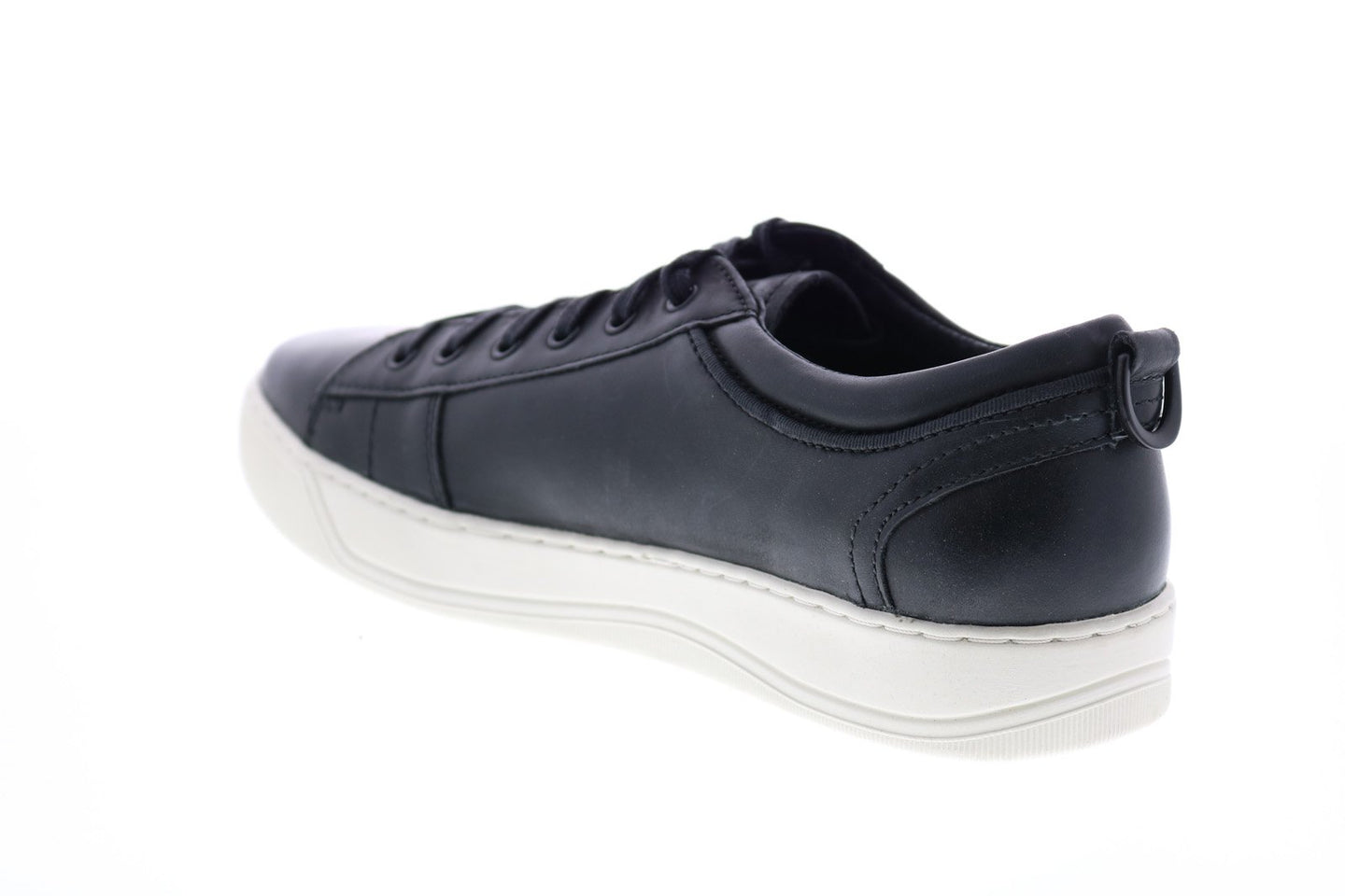 Andrew Marc Darwood AMDARWL-060 Mens Black Leather Lifestyle Sneakers ...