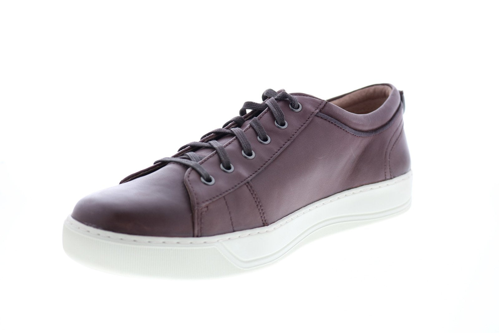Andrew Marc Darwood AMDARWL-6497 Mens Brown Leather Lifestyle Sneakers ...