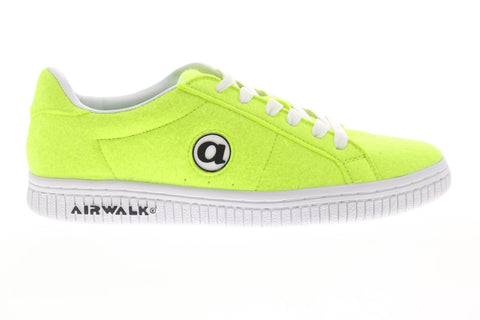 Airwalk Jim Lo Tb AW00211-320 Mens Green Suede Skate Sneakers - Ruze Shoes