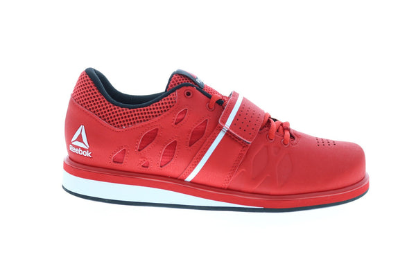 Reebok Lifter PR BD1608 Mens Red Synthetic Weightlifting Shoe - Ruze Shoes