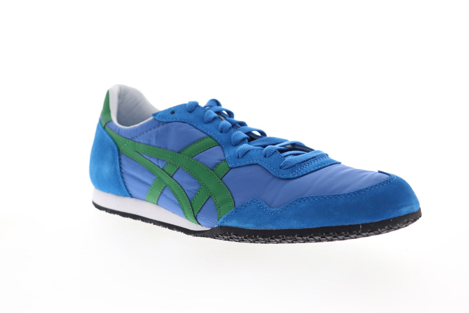 Onitsuka Tiger Serrano D109L-4284 Mens Blue Suede Lifestyle Sneakers S ...