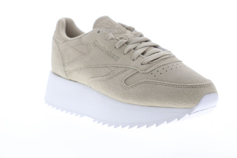 khaki reebok classic leather suede cord