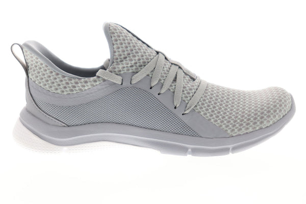 Electrónico repollo Memoria Reebok Print Her 3.0 DV3917 Womens Gray Canvas Low Top Athletic Runnin -  Ruze Shoes