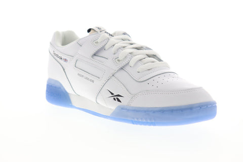 Reebok Workout Plus 3AM NOLA DV4594 Mens White Leather Lifestyle - Shoes