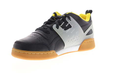Reebok Workout Plus Altered Dv5242 Mens Black Leather Lifestyle Sneake Ruze Shoes