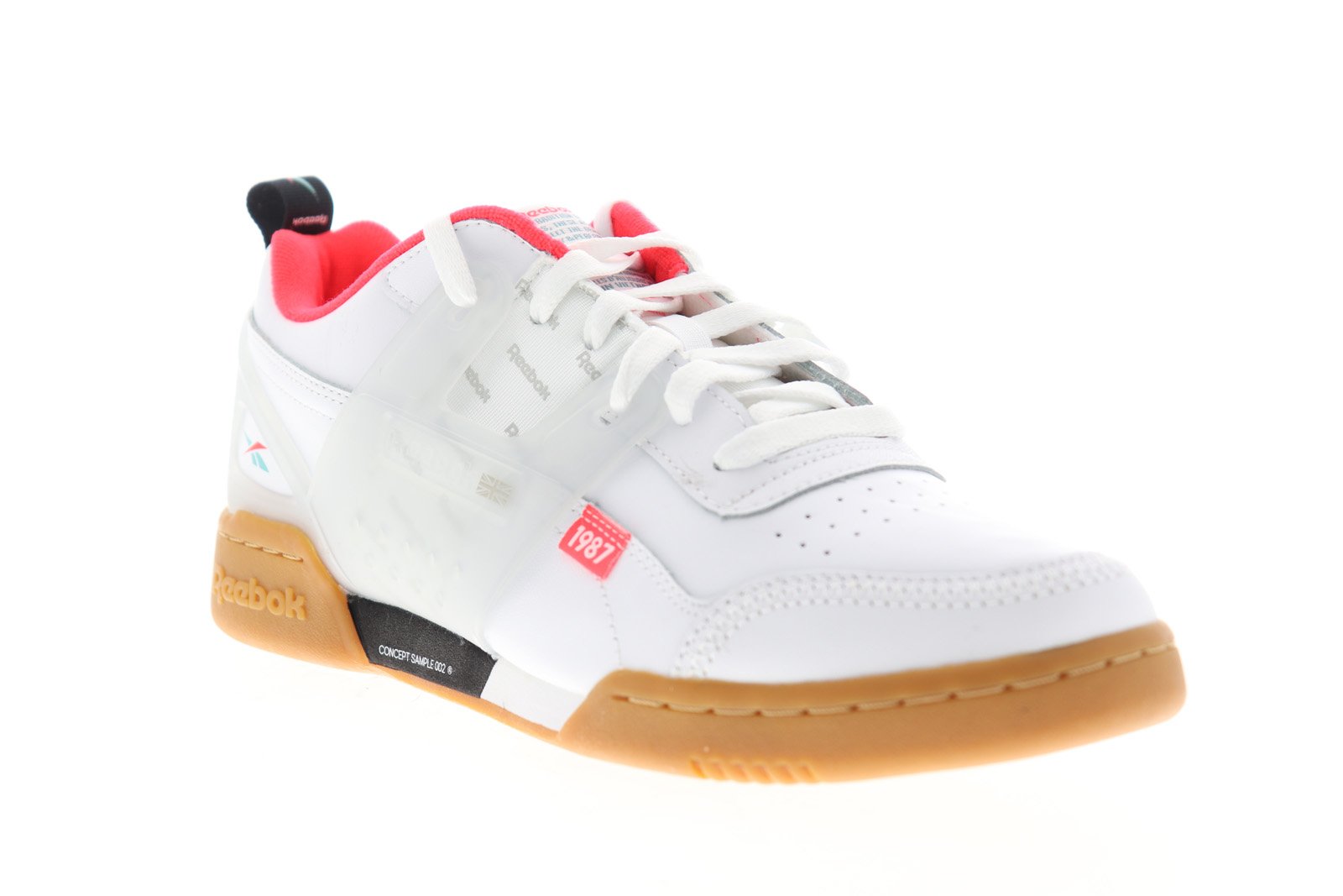Reebok Workout Altered DV5243 Mens White Leather Lifestyle Sneake - Ruze Shoes