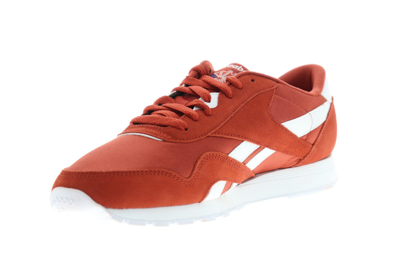 Reebok Classic DV5790 Mens Red Leather Casual Lifestyle Sneakers - Ruze Shoes