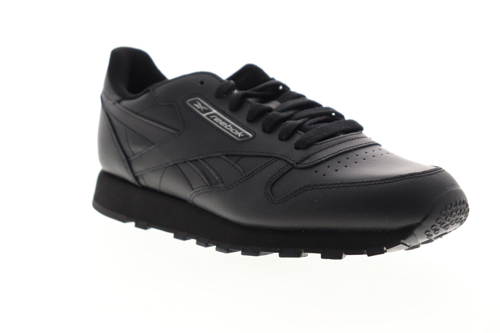 Pulido alondra Fantástico Reebok Classic Leather EG3622 Mens Black Lace Up Lifestyle Sneakers Sh -  Ruze Shoes